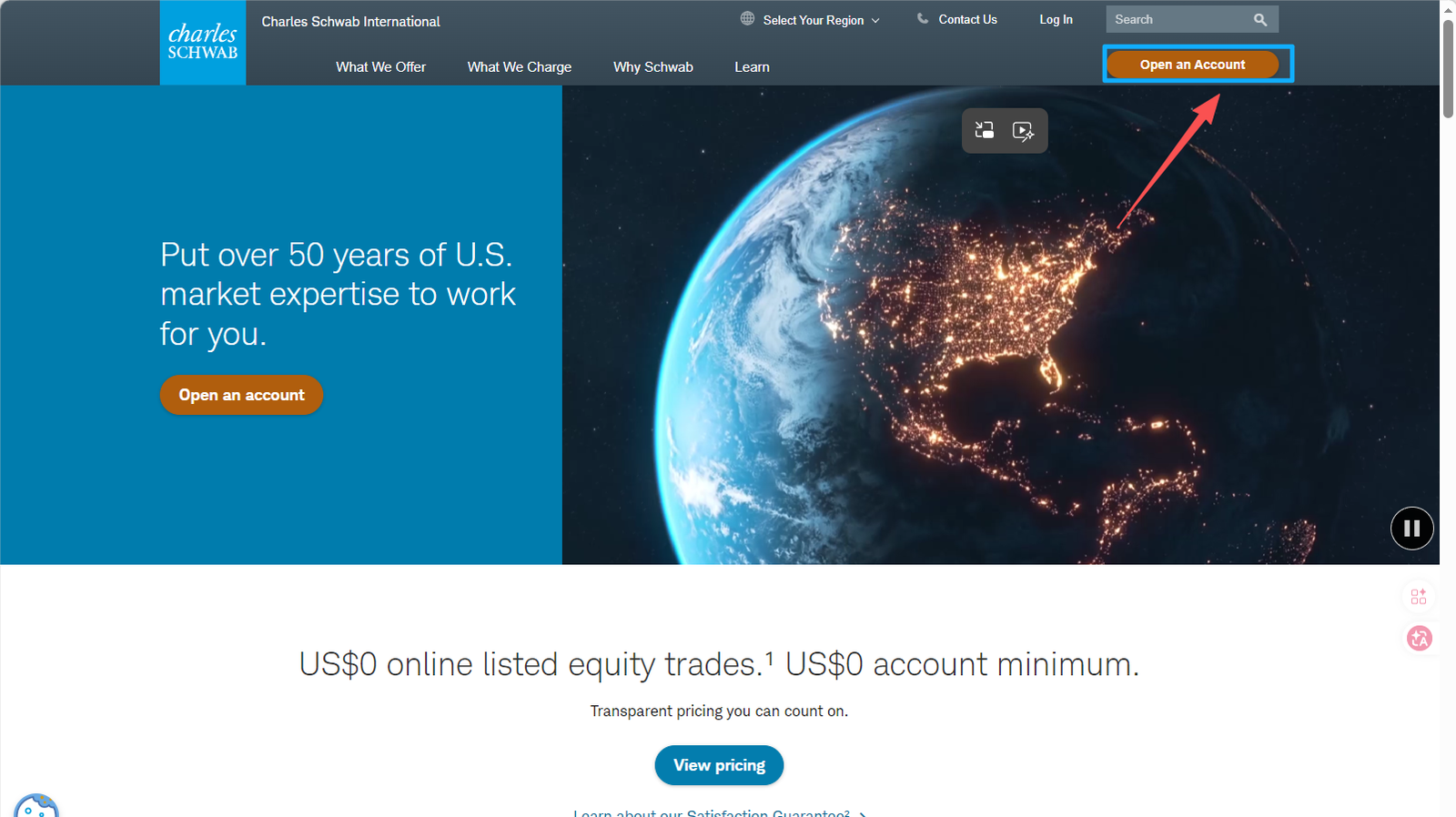 嘉信理财（Charles Schwab）开户图文教程